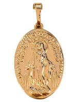 Opakowanie Medalik Matka Boża Niepokalana stainlees steel