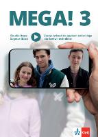 Mega! 3 Zeszyt ćwiczeń ucznia do języka niemieckiego dla liceów i techników. Autor: Claudia Brass, Dagmar Gluck. SmakLiter.pl Okładka książki Mega! 3 Zeszyt ćwiczeń ucznia do języka niemieckiego dla liceów i techników