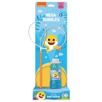 Mega zestaw do baniek mydlanych - Baby Shark. Wydawca: Dodo. SmakLiter.pl Opakowanie Mega zestaw do baniek mydlanych - Baby Shark