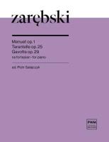 Okładka książki Menuet op. 1, Tarantelle op. 25, Gavotte op. 29