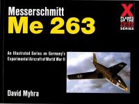 Messerschmitt Me 263. Autor: David Myhra. SmakLiter.pl Okładka książki Messerschmitt Me 263