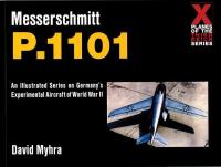 Messerschmitt P.1101. Autor: David Myhra. SmakLiter.pl Okładka książki Messerschmitt P.1101