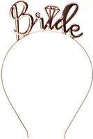 Metalowa tiara Bride różowe złoto. Wydawca: Boland. SmakLiter.pl Opakowanie Metalowa tiara Bride różowe złoto