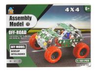 Opakowanie Metalowe klocki do skręcania z narzędziami 137el