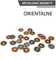 Opakowanie Metalowe Monety - Orientalne (zestaw 24 monet)