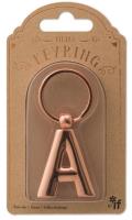 Metalowy brelok do kluczy litera A Keyring. Wydawca: IF. SmakLiter.pl Opakowanie Metalowy brelok do kluczy litera A Keyring