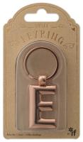 Metalowy brelok do kluczy litera E Keyring. Wydawca: IF. SmakLiter.pl Opakowanie Metalowy brelok do kluczy litera E Keyring