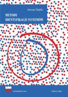 Okładka książki Metody identyfikacji systemów