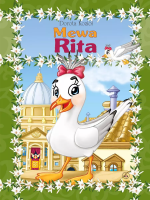 Mewa Rita. Autor: Kozioł Dorota. SmakLiter.pl Okładka książki Mewa Rita