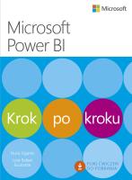Okładka książki Microsoft Power BI Krok po kroku