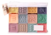 Opakowanie Miękkie klocki sensoryczne 12el