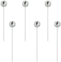 Mieszadełko Disco ball 20cm 6szt. Wydawca: Boland. SmakLiter.pl Opakowanie Mieszadełko Disco ball 20cm 6szt