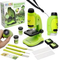 Opakowanie Mikroskop ze światłem powiększenie 250x