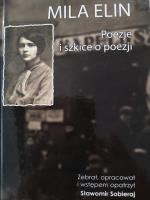 Okładka książki Mila Elin. Poezje i szkice o poezji