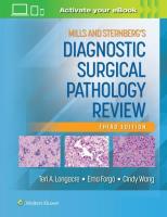 Okładka książki Mills and Sternberg's Diagnostic Surgical Pathology Review: Print + eBook with Multimedia