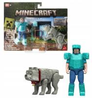 Opakowanie Minecraft Najlepszy przyjaciel wilk Steve