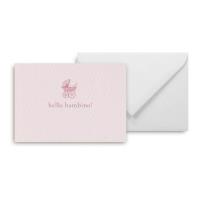 Mini kartka hello bambino pink. Wydawca: Grupa Kreatywna. SmakLiter.pl Opakowanie Mini kartka hello bambino pink
