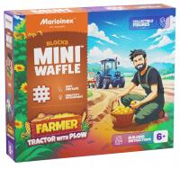 Opakowanie Mini Waffle 50el Farmer Traktor z pługiem