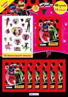 Miraculous Biedronka i Czarny Kot Stickers Multipack. Wydawca: Blue Ocean Entertainment. SmakLiter.pl Opakowanie Miraculous Biedronka i Czarny Kot Stickers Multipack