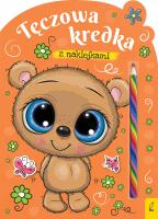 Miś. Tęczowa kredka. Autor: Opracowanie zbiorowe. SmakLiter.pl Okładka książki Miś. Tęczowa kredka