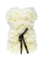 Opakowanie Miś z róż 25cm ROZETTE