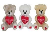 Opakowanie Miś z sercem 25cm MIX