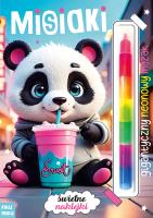 Misiaki. Gigantyczny neonowy mazak. Marker modułowy. Autor: Opracowanie zbiorowe. SmakLiter.pl Okładka książki Misiaki. Gigantyczny neonowy mazak. Marker modułowy