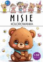Misie. Kolorowanka. Autor:   Praca zbiorowa. SmakLiter.pl Okładka książki Misie. Kolorowanka