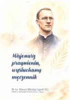 Okładka książki Misjonarz pragnienia, wysłuchany męczennik