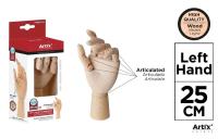 Opakowanie Model dłoni Lewa drew do nauki rysowania 25,5cm