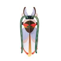 Opakowanie Model kartonowy 3D Wall Art - Beettles. Cosmos