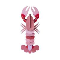 Opakowanie Model kartonowy 3D Wall Art - Deluxe Pink Lobster