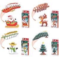 Opakowanie Model świąteczny 3d z kartonu MIX