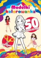 Okładka książki Modelki. Kolorowanka