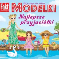 Okładka książki Modelki Najlepsze przyjaciółki. 121 naklejek dla..