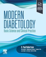 Okładka książki Modern Diabetology