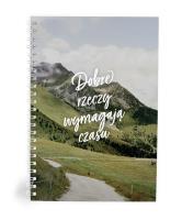 Opakowanie Mój dziennik - Dobre rzeczy wymagają czasu
