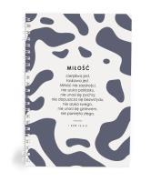 Mój dziennik - Miłość cierpliwa jest - kształty. Wydawca: Szaron. SmakLiter.pl Opakowanie Mój dziennik - Miłość cierpliwa jest - kształty