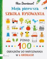 Moja pierwsza szkoła rysowania. Autor: Sternbaum Nico. SmakLiter.pl Okładka książki Moja pierwsza szkoła rysowania