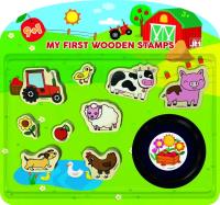 Moje pierwsze stemple - Farma. Wydawca: Jiri Models. SmakLiter.pl Opakowanie Moje pierwsze stemple - Farma