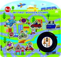 Moje pierwsze stemple - Transport. Wydawca: Jiri Models. SmakLiter.pl Opakowanie Moje pierwsze stemple - Transport