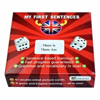 Moje pierwsze zdania po angielsku (THERE IS / THERE ARE). Autor: Dwornik Paweł. SmakLiter.pl Okładka książki Moje pierwsze zdania po angielsku (THERE IS / THERE ARE)