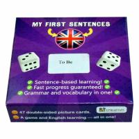 Moje pierwsze zdania po angielsku (TO BE). Autor: Dwornik Paweł. SmakLiter.pl Okładka książki Moje pierwsze zdania po angielsku (TO BE)