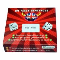 Moje pierwsze zdania po angielsku (WAS / WERE). Autor: Dwornik Paweł. SmakLiter.pl Okładka książki Moje pierwsze zdania po angielsku (WAS / WERE)