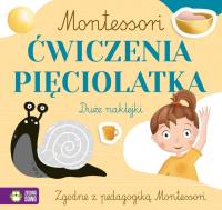 Okładka książki Montessori. Ćwiczenia pięciolatka