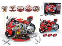 Opakowanie Motocykl do skręcania DIY