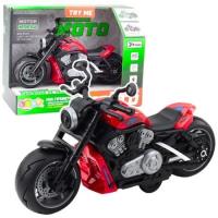 Motocykl na baterie czerwony. Wydawca: Leantoys. SmakLiter.pl Opakowanie Motocykl na baterie czerwony