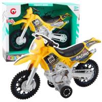 Motor crossowy Off-Road żółty. Wydawca: Leantoys. SmakLiter.pl Opakowanie Motor crossowy Off-Road żółty