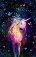Opakowanie Mozaika diamentowa jednorożec