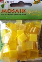 Mozaika kamyczki 10x10mm żółta. Wydawca: Galeria Hobby. SmakLiter.pl Opakowanie Mozaika kamyczki 10x10mm żółta